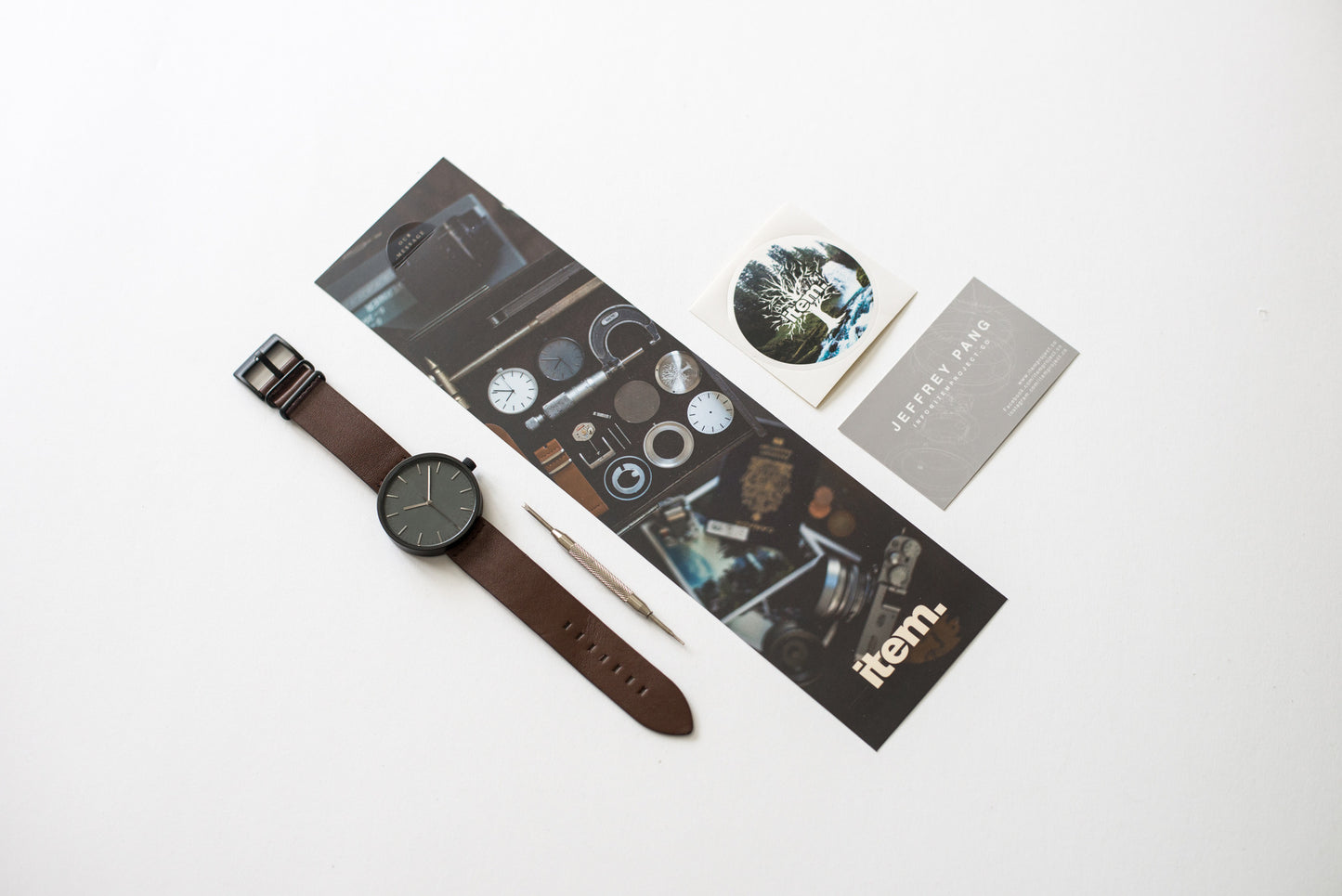ITEM #003: Walnut Wrist Watch